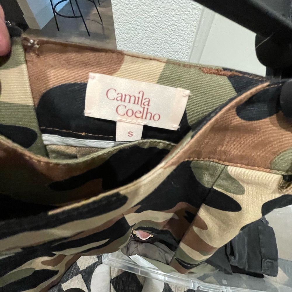 Camila Coelho Camouflage Dress